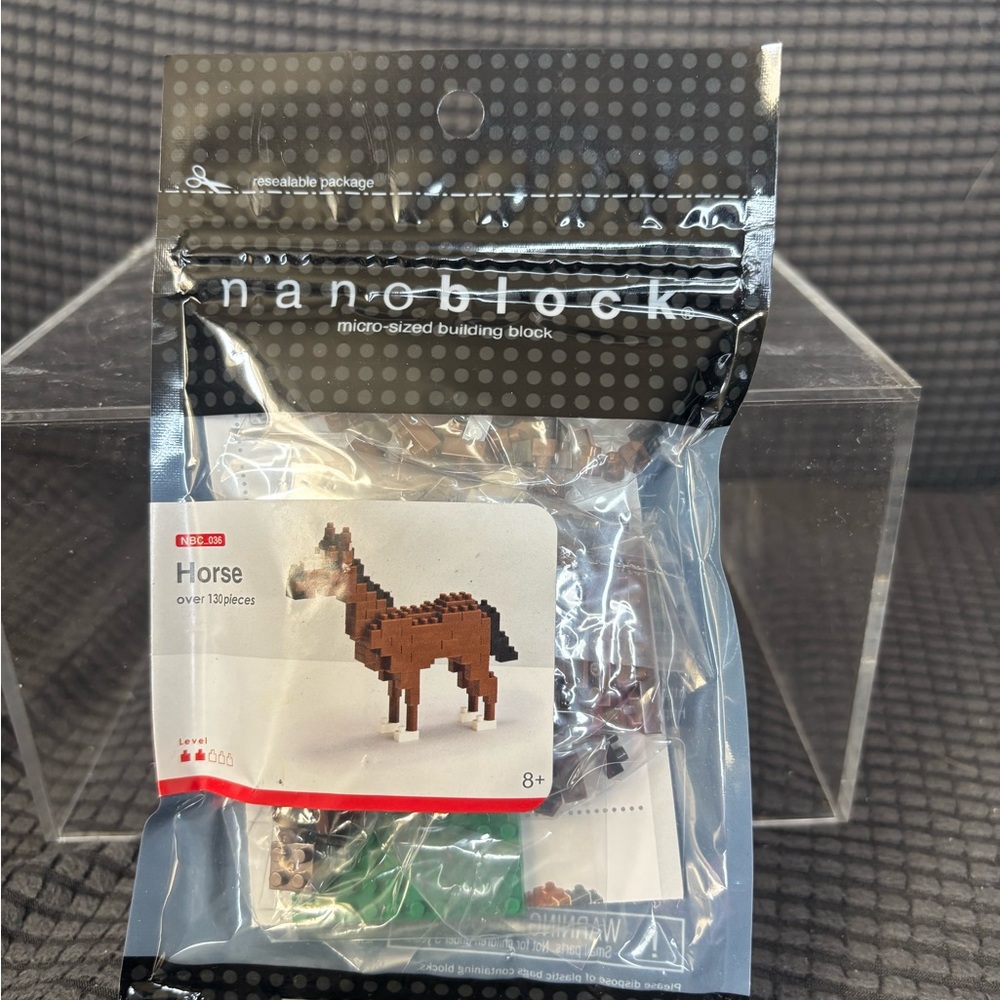 Horse Puzzle Kit - Brown and Black
